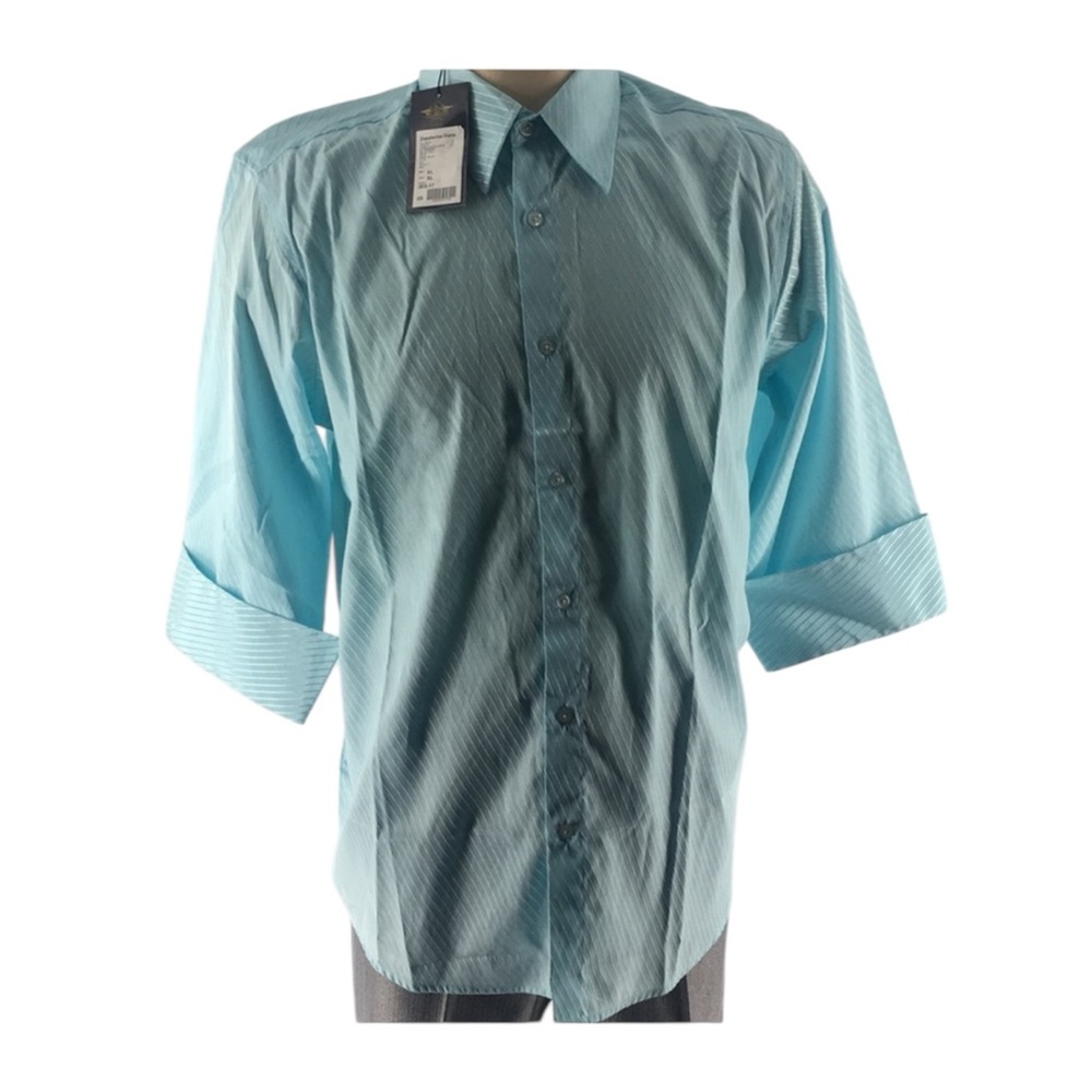 El General Light Blue Dress Shirt for Men